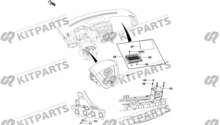 Подушки безопасности FAW Besturn X40