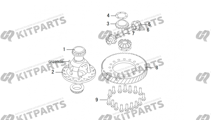 Дифференциал Haval H6